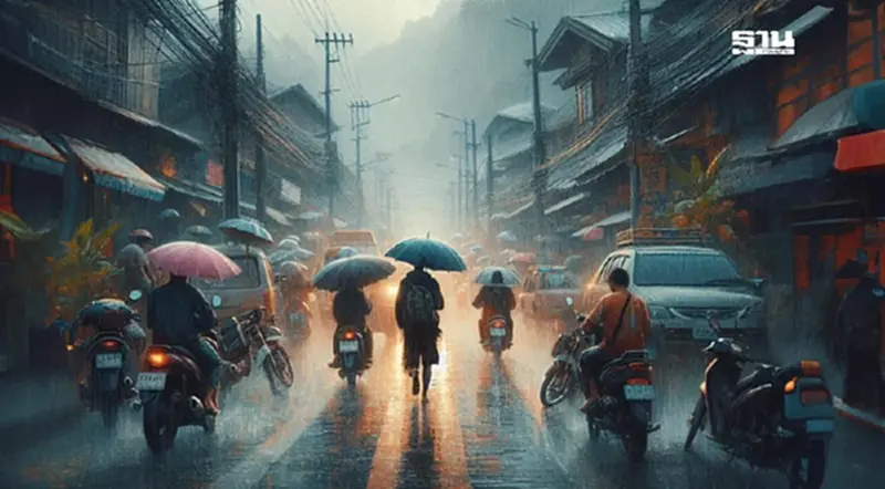 สภาพอากาศวันนี้ - 24 ก.พ.ไทยฝนฟ้าคะนอง ลมกระโชกแรง อุณหภูมิลดลง สภาพอากาศวันนี้ - 24 ก.พ.ไทยฝนฟ้าคะนอง ลมกระโชกแรง อุณหภูมิลดลง