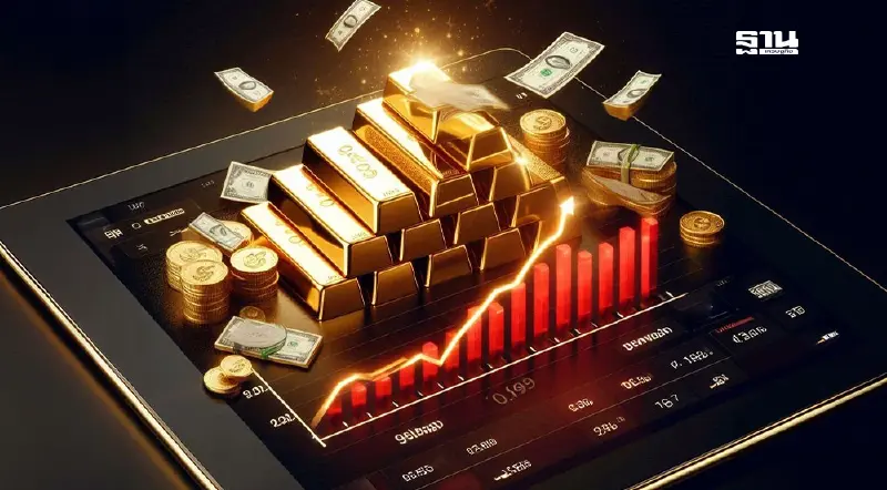 ทองคำพุ่งทำสถิติใหม่ ธนาคารกลาง-นักลงทุนแห่ซื้อหนีภัยภาษีศุลกากร