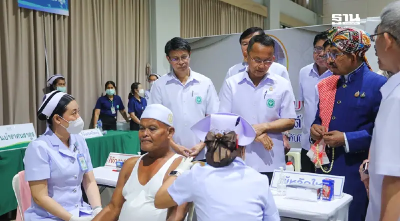 ฉีดวัคซีน "กาฬหลังแอ่น-ไข้หวัดใหญ่" 7 พันคนไปประกอบพิธีฮัจย์