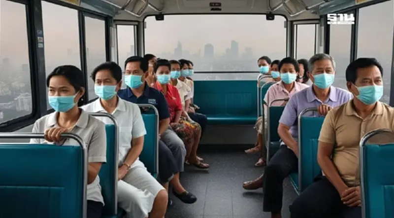 ครบ 7 วัน “ขสมก.” เปิดสถิตินั่งรถเมล์ฟรี พุ่ง 1.8 แสนคน รับมาตรฝุ่น PM 2.5 ครบ 7 วัน “ขสมก.” เปิดสถิตินั่งรถเมล์ฟรี พุ่ง 1.8 แสนคน รับมาตรฝุ่น PM 2.5