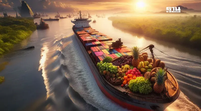 ส่งออกสินค้าเกษตรไทย ทะลุ 1 ล้านล้าน ผลไม้-ข้าว-ยางพารา แชมป์