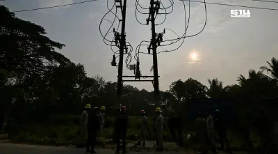 กฟภ. ตัดไฟฟ้าเรียบร้อย 5 จุดชายแดนไทย-เมียนมา