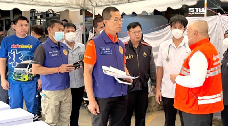 สมศักดิ์ ส่งทีม Mcatt ลงพื้นที่เยียวยาผู้ประสบเหตุรถทัวร์ดูงานคว่ำ สมศักดิ์ ส่งทีม Mcatt ลงพื้นที่เยียวยาผู้ประสบเหตุรถทัวร์ดูงานคว่ำ