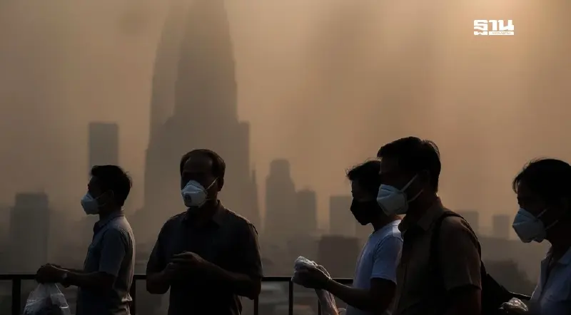 ฝุ่น pm 2.5 กทม.วันนี้ พบ 5 เขตวิกฤตระดับ "สีแดง"