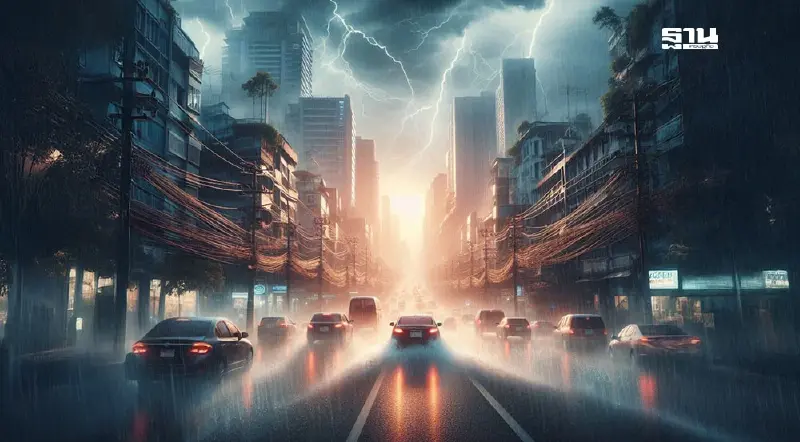 กรมอุตุฯเตือนฉบับ 4 ไทยพายุฝนฟ้าคะนอง- ฝนตกหนักถึงหนักมากบางแห่ง