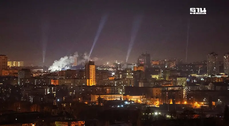 รัสเซียส่งโดรน 267 ลำถล่มยูเครน ครั้งใหญ่สุดก่อนครบรอบสงคราม