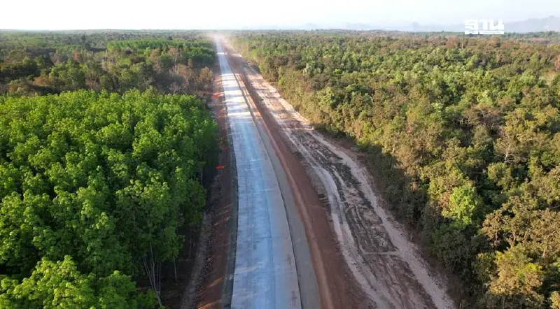 คืบหน้า สร้างถนนเชื่อม ทล.212 นครพนม หนุนเศรษฐกิจขนส่งไทย-ลาว ถึงไหนแล้ว