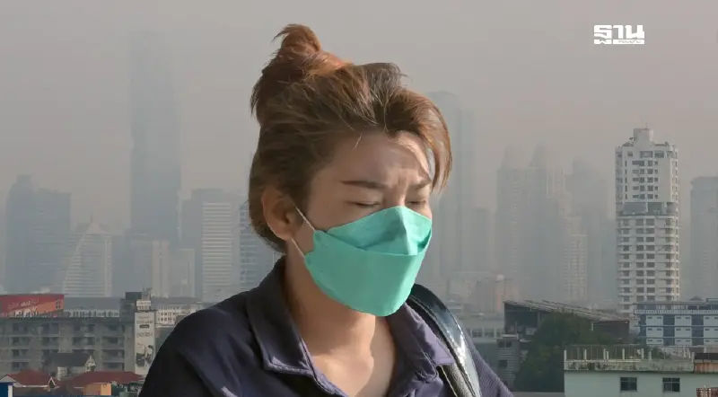 ค่าฝุ่น PM2.5 กทม.วันนี้ 3 ก.พ. 68 กระทบสุขภาพระดับ "สีส้ม" ทั้ง 50 เขต