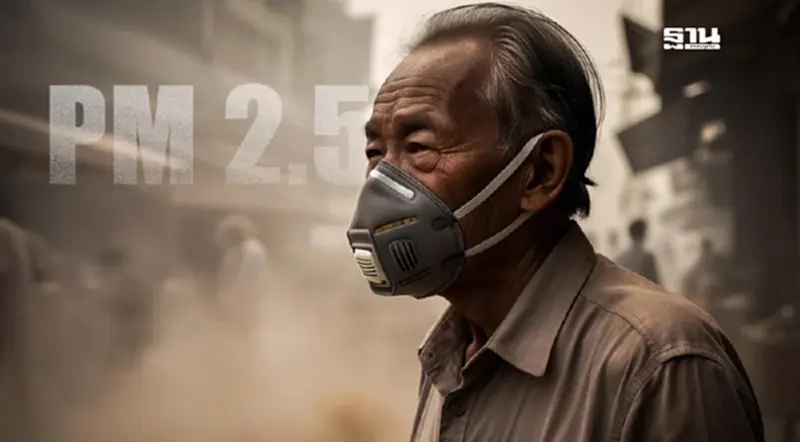 ฝุ่น PM 2.5 เพิ่มผลกระทบสุขภาพผู้สูงวัย ป่วยพุ่ง 7 หมื่นราย ฝุ่น PM 2.5 เพิ่มผลกระทบสุขภาพผู้สูงวัย ป่วยพุ่ง 7 หมื่นราย