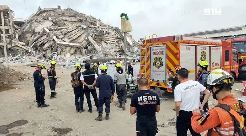 กระทรวงอุตฯเก็บหลักฐานตึกถล่ม สอบคุณภาพเหล็ก-วัสดุก่อสร้าง