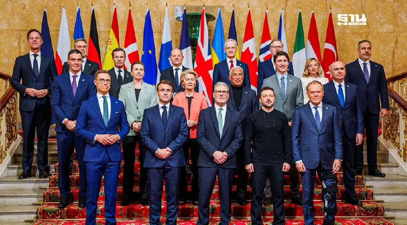 ยุโรปผนึกกำลังวางแผนสันติภาพยูเครน ยังหวังดึง “ทรัมป์” ร่วมวง