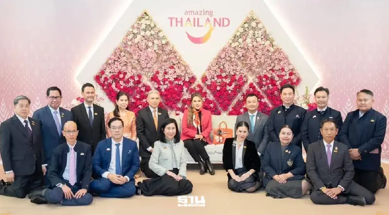 ทูลกระหม่อมหญิงอุบลรัตนฯเสด็จเยี่ยมบู้ธท่องเที่ยวไทย ITB Berlin 2025