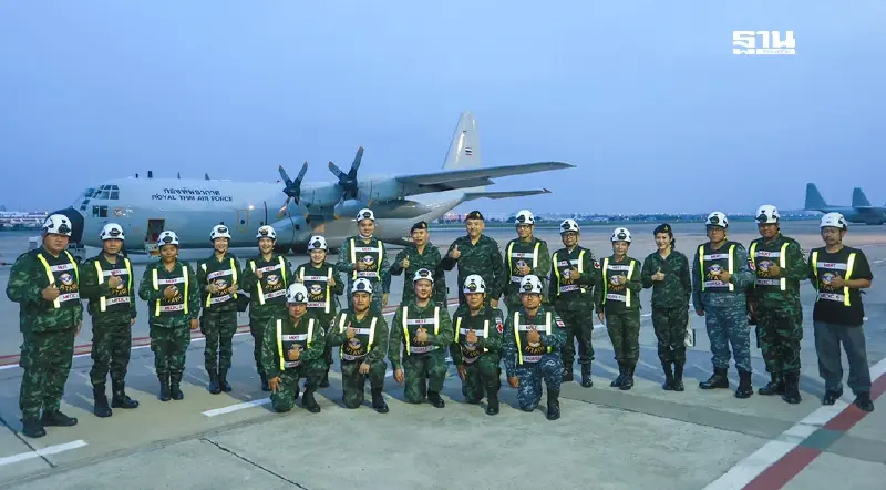 ไทยส่งกำลังพล ช่วยแผ่นดินไหวเมียนมา “กู้ภัย-ค้นหา-ช่วยคนไทย"