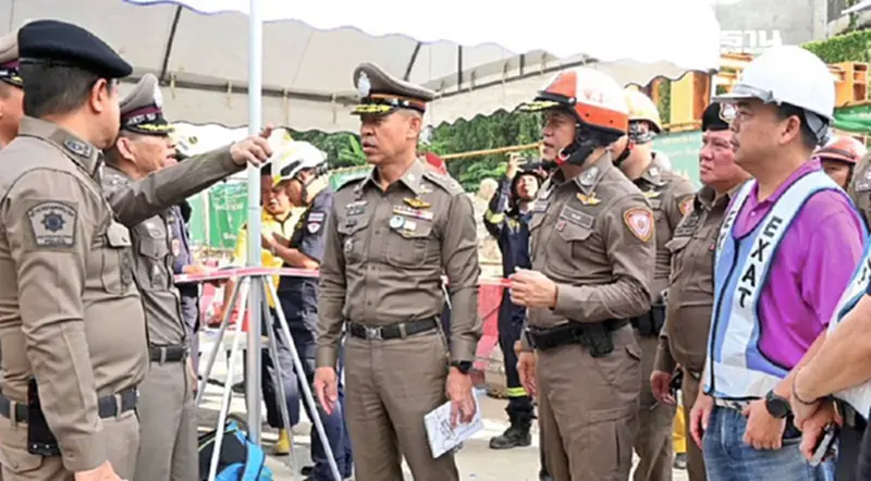 ผบช.น สั่งอำนวยสะดวกจราจร บริเวณโครงเหล็กทรุดตัวพระราม 2 ผบช.น สั่งอำนวยสะดวกจราจร บริเวณโครงเหล็กทรุดตัวพระราม 2