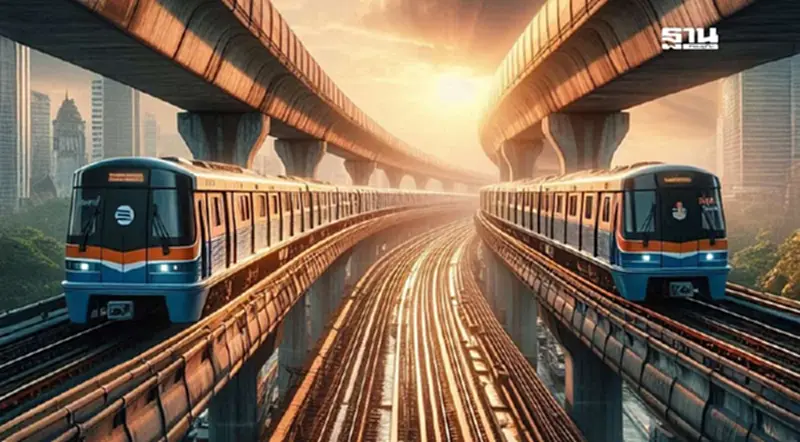 “กรมราง” ปลุก 3 รถไฟฟ้าสายใหม่ รับมติคจร. รุกแผน M-MAP 2 “กรมราง” ปลุก 3 รถไฟฟ้าสายใหม่ รับมติคจร. รุกแผน M-MAP 2
