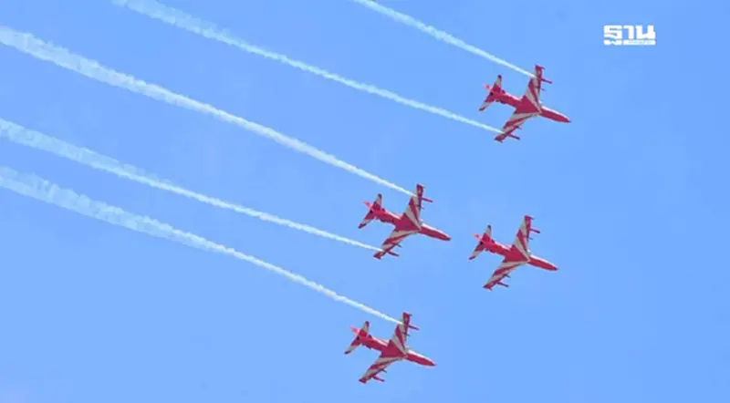 ถ่ายทอดสด AIR SHOW 88 ปี กองทัพอากาศ 8 มี.ค. วันสุดท้าย ถ่ายทอดสด AIR SHOW 88 ปี กองทัพอากาศ 8 มี.ค. วันสุดท้าย