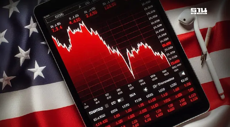  ตลาดหุ้นสหรัฐร่วงหนัก 4 ล้านล้านดอลลาร์ นักลงทุนวิตกนโยบายภาษีทรัมป์