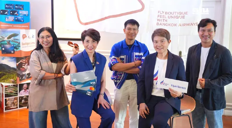 เคทีซี ผนึก บางกอกแอร์เวย์ส เปิดแคมเปญ 20 ปี 20 เส้นทางเที่ยวยั่งยืน