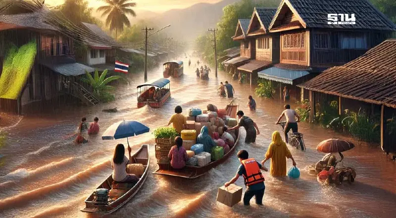 รัฐบาล ประกาศจ่ายเงินเยียวยาน้ำท่วม 9,000 บาท โอนผ่านออมสิน 12 มี.ค.68