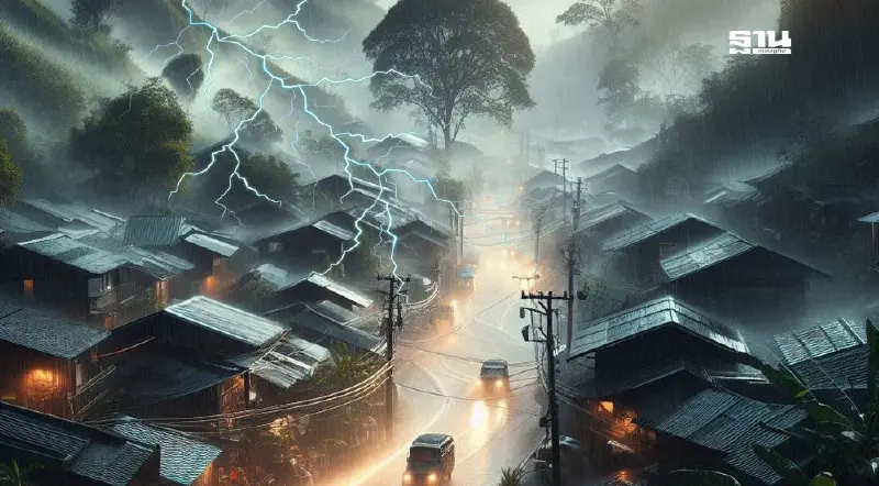 กรมอุตุฯเตือน ไทยตอนบน -กทม."สงกรานต์ 2568" รับมือพายุฤดูร้อน