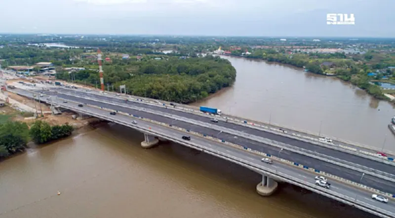 วิ่งฉิว ก.ค.นี้ คืบหน้า "สะพานข้ามแม่น้ำบางปะกง" รับอีอีซี วิ่งฉิว ก.ค.นี้ คืบหน้า "สะพานข้ามแม่น้ำบางปะกง" รับอีอีซี
