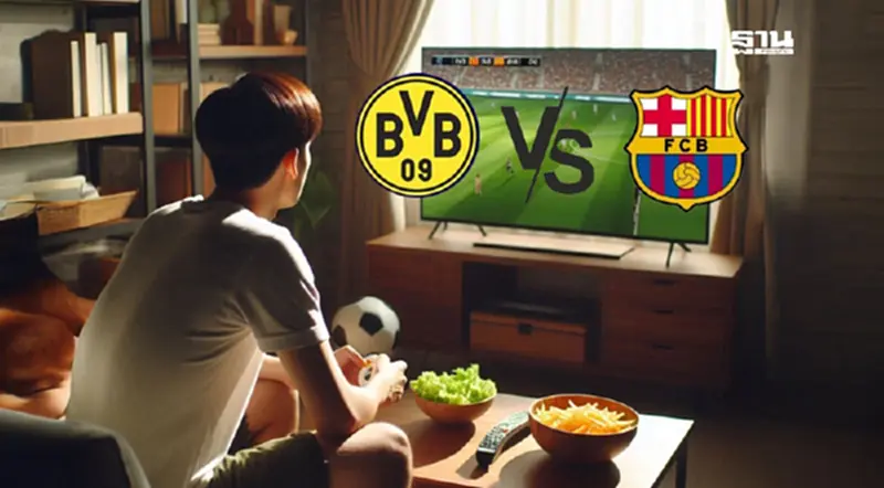 ถ่ายทอดสด UCL วันนี้ ดอร์ทมุนด์ พบ บาร์เซโลน่า ดูบอลสด 02.00 น. ถ่ายทอดสด UCL วันนี้ ดอร์ทมุนด์ พบ บาร์เซโลน่า ดูบอลสด 02.00 น.