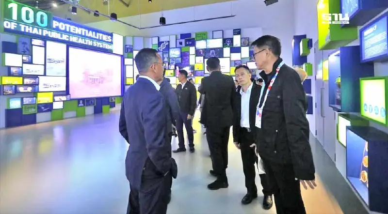 เปิดภาพ สมศักดิ์ ตรวจความพร้อม ไทยพาวิเลียน World Expo 2025