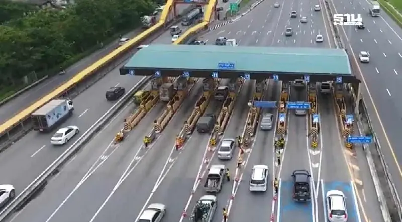 สงกรานต์ 2568 “คมนาคม” คาดผู้ใช้ทางขึ้นมอเตอร์เวย์ แตะ 7 ล้านคัน