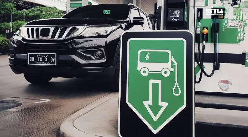 ราคาน้ำมันวันนี้2568 (9 เม.ย.) บางจาก ปตท. ลด 50 สต. อัปเดตล่าสุด