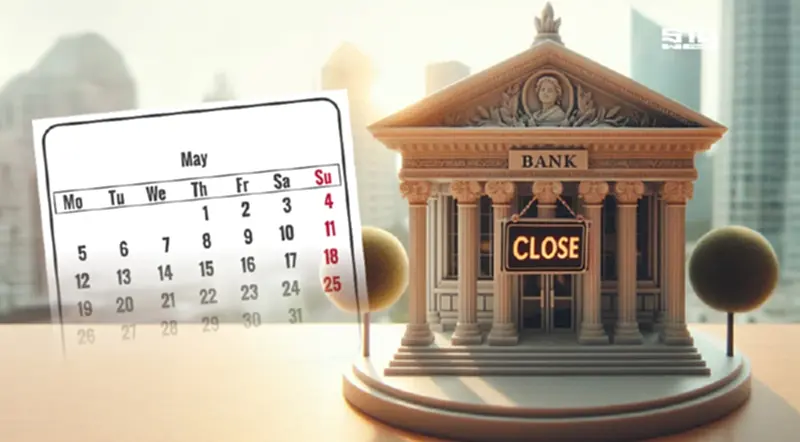 วันหยุดเดือนพฤษภาคม 2568 วันหยุดราชการ-ธนาคาร ตรงกับวันใดบ้าง วันหยุดเดือนพฤษภาคม 2568 วันหยุดราชการ-ธนาคาร ตรงกับวันใดบ้าง