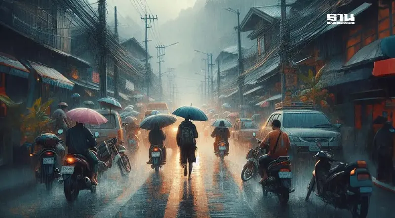 สภาพอากาศวันนี้ -20 เม.ย.ใต้ฝนตกหนัก กทม.ปริมณฑล ฝนตกบ่ายถึงค่ำ