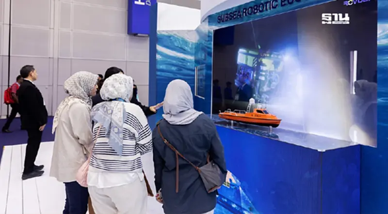 อวดโฉม "เอ็กซ์เกตเวย์" เรือผิวน้ำไร้คนขับสุดล้ำ ในงาน IPTC 2025 อวดโฉม "เอ็กซ์เกตเวย์" เรือผิวน้ำไร้คนขับสุดล้ำ ในงาน IPTC 2025