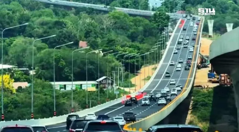 เช็คเส้นทาง มอเตอร์เวย์ M6 โคราช ปรับเป็นขาเข้ากทม. 14-17 เม.ย.68