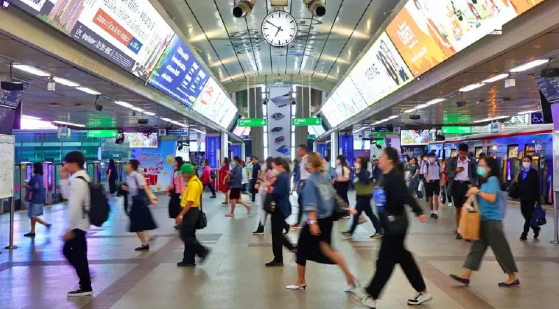 “กรมราง” สรุปยอดเดินทางรถไฟ-รถไฟฟ้า 7 วัน พุ่ง 7.94 ล้านคน