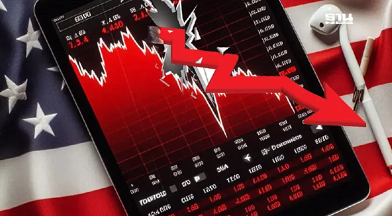 ภาษีทรัมป์ ทุบ ตลาดหุ้นสหรัฐฯ ดิ่งเหว! S&P 500 มูลค่าตลาดทรุด 81.6 ล้านล้านบาท ภาษีทรัมป์ ทุบ ตลาดหุ้นสหรัฐฯ ดิ่งเหว! S&P 500 มูลค่าตลาดทรุด 81.6 ล้านล้านบาท