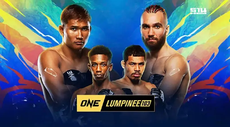 ถ่ายทอดสดมวย ONE ลุมพินี 103 'กุหลาบดำ VS เฟอร์ซาน' ดูมวยสดวันนี้ ถ่ายทอดสดมวย ONE ลุมพินี 103 'กุหลาบดำ VS เฟอร์ซาน' ดูมวยสดวันนี้