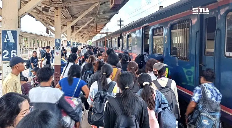 วันที่ 2 ช่วงหยุดยาวสงกรานต์ แห่ใช้บริการระบบราง 1.02 ล้านคน-เที่ยว