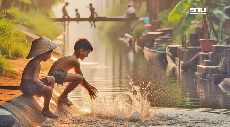 เขตสุขภาพที่ 7 ชี้สถิติเด็กไทยอายุต่ำกว่า 15 ปี "จมน้ำ" ช่วงปิดเทอมสูงสุด