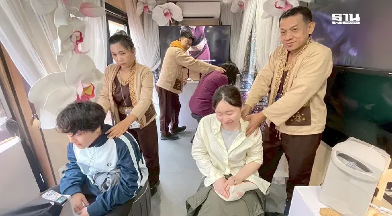 "นวดไทย" สร้างชื่อ World Expo 2025 ผู้ชม 3 วันแรกทะลุ 1.8 หมื่นคน