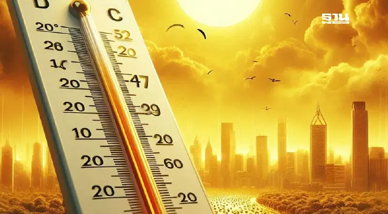 สภาพอากาศวันนี้ กทม.-ปริมณฑล อากาศร้อนสุด 38 องศา ฝน 20% ของพื้นที่