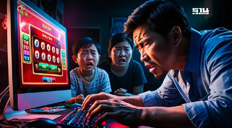 "พนันออนไลน์" หนี้ 2 หมื่นล้าน ทำลายครอบครัว-รัฐเสียรายได้ 3 แสนล้าน