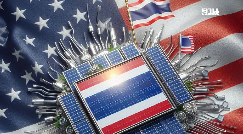 สหรัฐฯ จัดเต็มตั้งกำแพงภาษีแผงโซลาร์เซลล์ไทย 375% สกัดทุนจีน