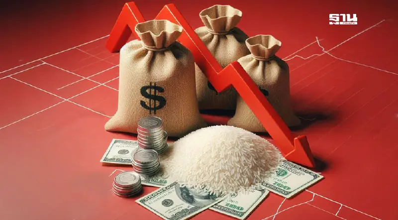 สศช.ผวาราคาข้าวโลกดิ่งหนักเกือบ 30% กระทบรายได้ชาวนาวูบ