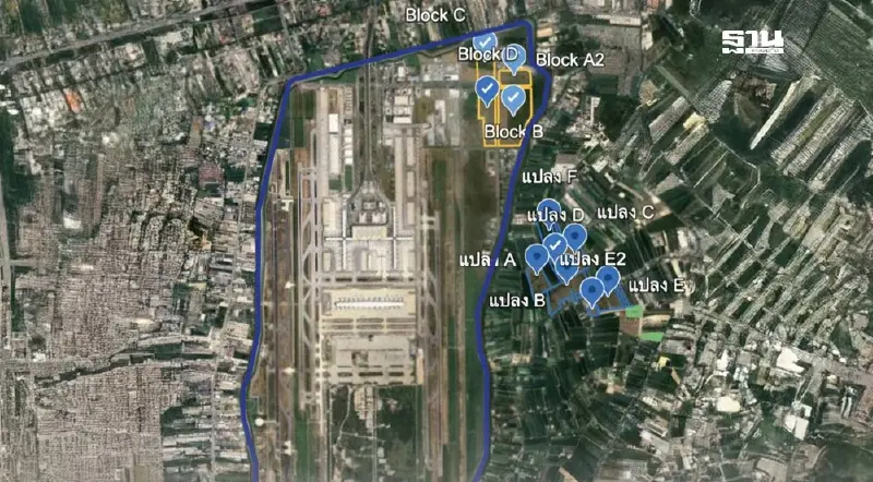 AOT ชี้เป้าที่ดิน 11 แปลง รอบสนามบินสุวรรณภูมิ 1,010 ไร่ ดึงเอกชนลงทุน