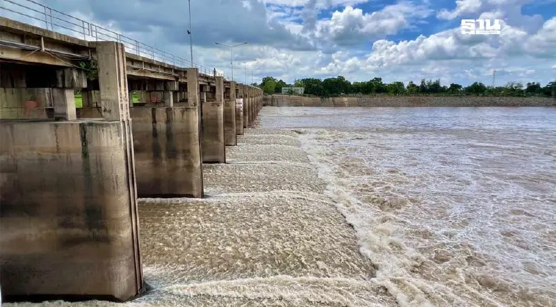 กรมชลฯปรับเพิ่มระบายน้ำ ท้ายเขื่อนเจ้าพระยา ลดผลกระทบประชาชน