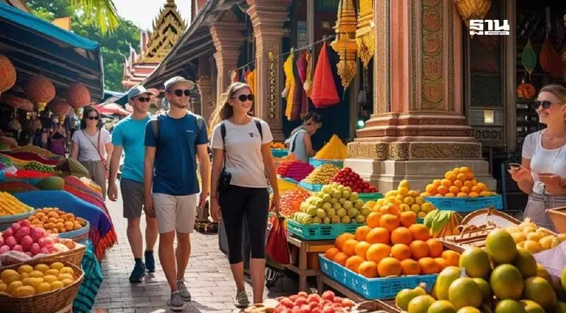 ต่างชาติเที่ยวไทยทะลุ 13 ล้านคนแล้ว เปิด 5 ชาติเข้าไทยสูงสุด