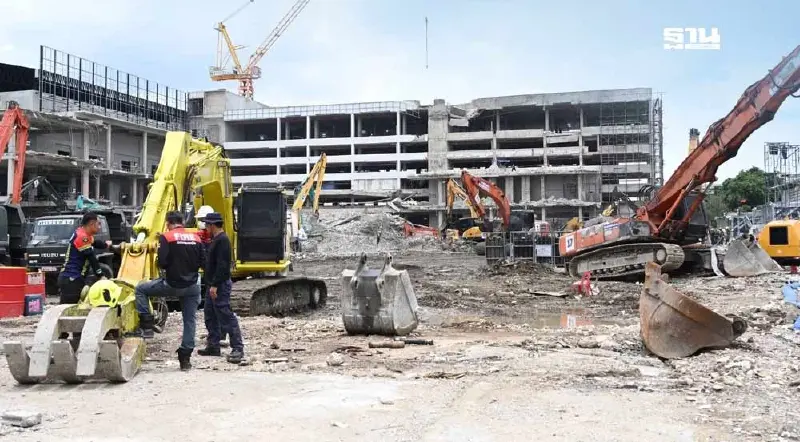 โค้งสุดท้าย! ตึกสตง.ถล่ม "ชัชชาติ" เร่งภารกิจหาผู้สูญหายคืนพื้นที่ โค้งสุดท้าย! ตึกสตง.ถล่ม "ชัชชาติ" เร่งภารกิจหาผู้สูญหายคืนพื้นที่