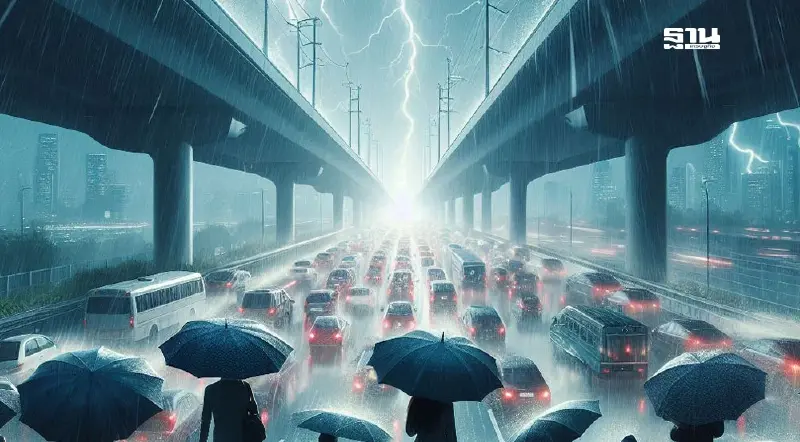 พยากรณ์อากาศกรุงเทพวันนี้ 14 พ.ค.68 ฝนตก 70 % เช็กเรดาร์ฝนที่นี่