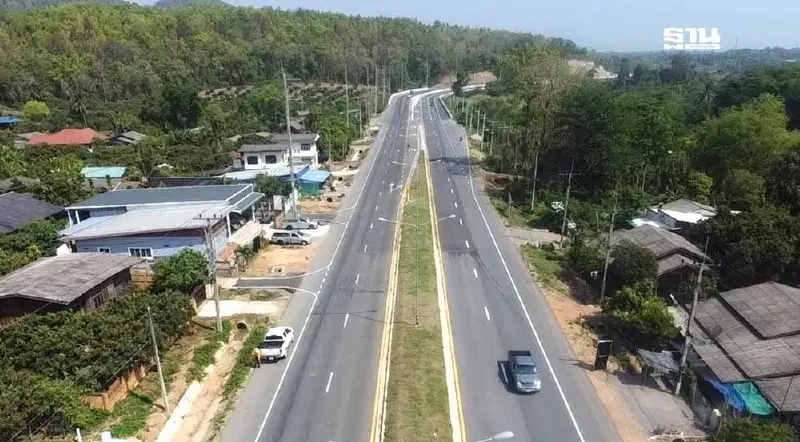 “ทางหลวง” เปิดวิ่ง 4 เลน “ถนน บ.แม่ป่าไผ่ - ต.แม่ตืน จ.ลำพูน”