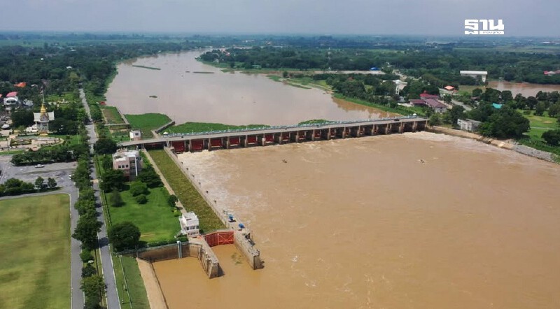 .กรมชลฯ เตือนประชาชน 2 จังหวัด อยุธยา-อ่างทอง ยกของขึ้นที่สูง.